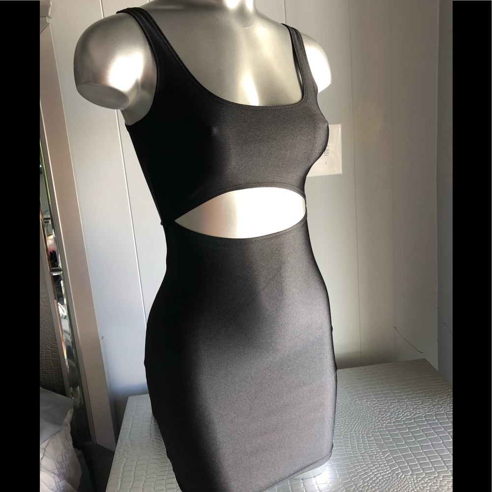 Cut out spandex dress